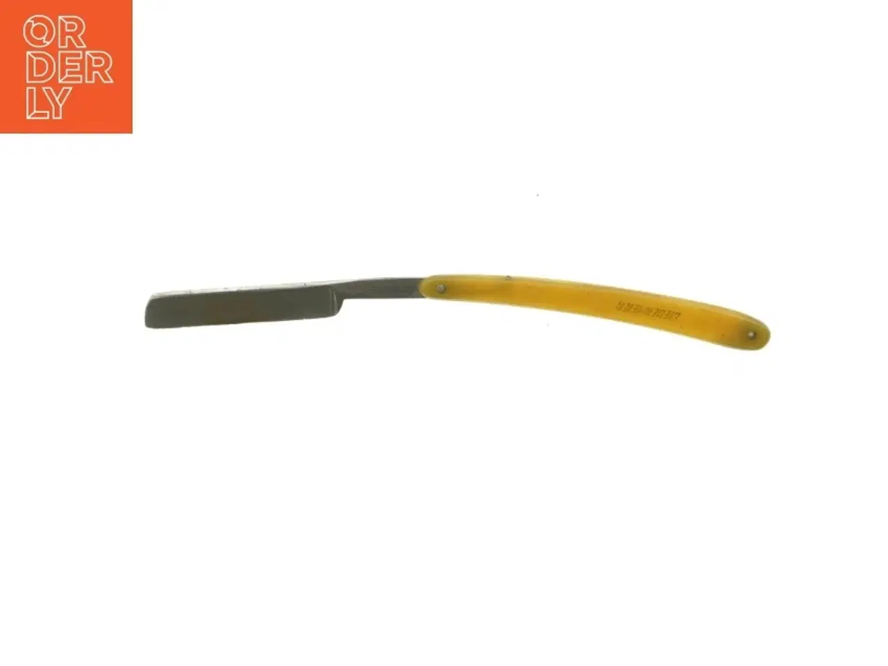 Billede 1 - Barberkniv fra Biedermeier (str. 15 cm)