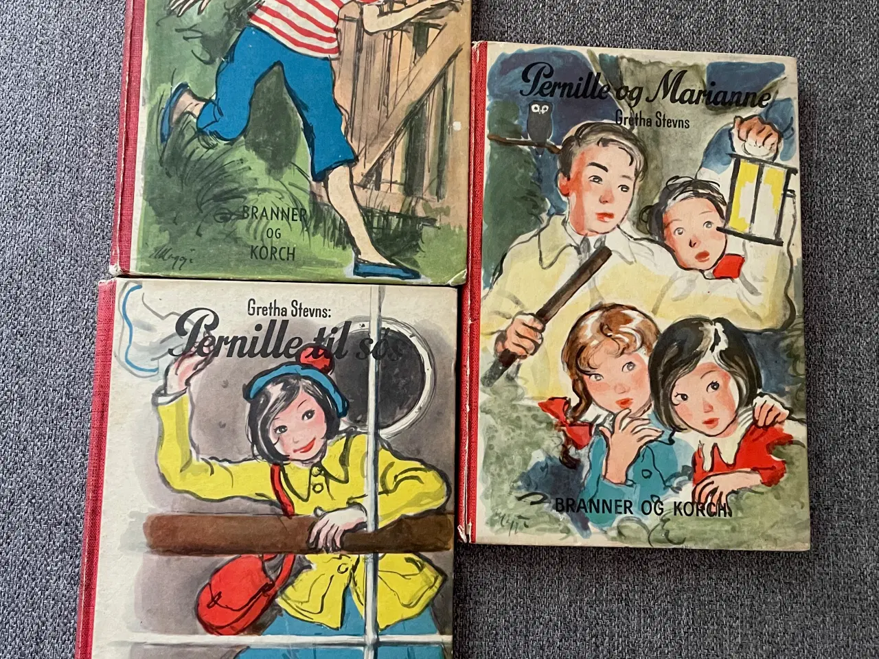 Billede 1 - 3 Pernille bøger 1955 og 1956