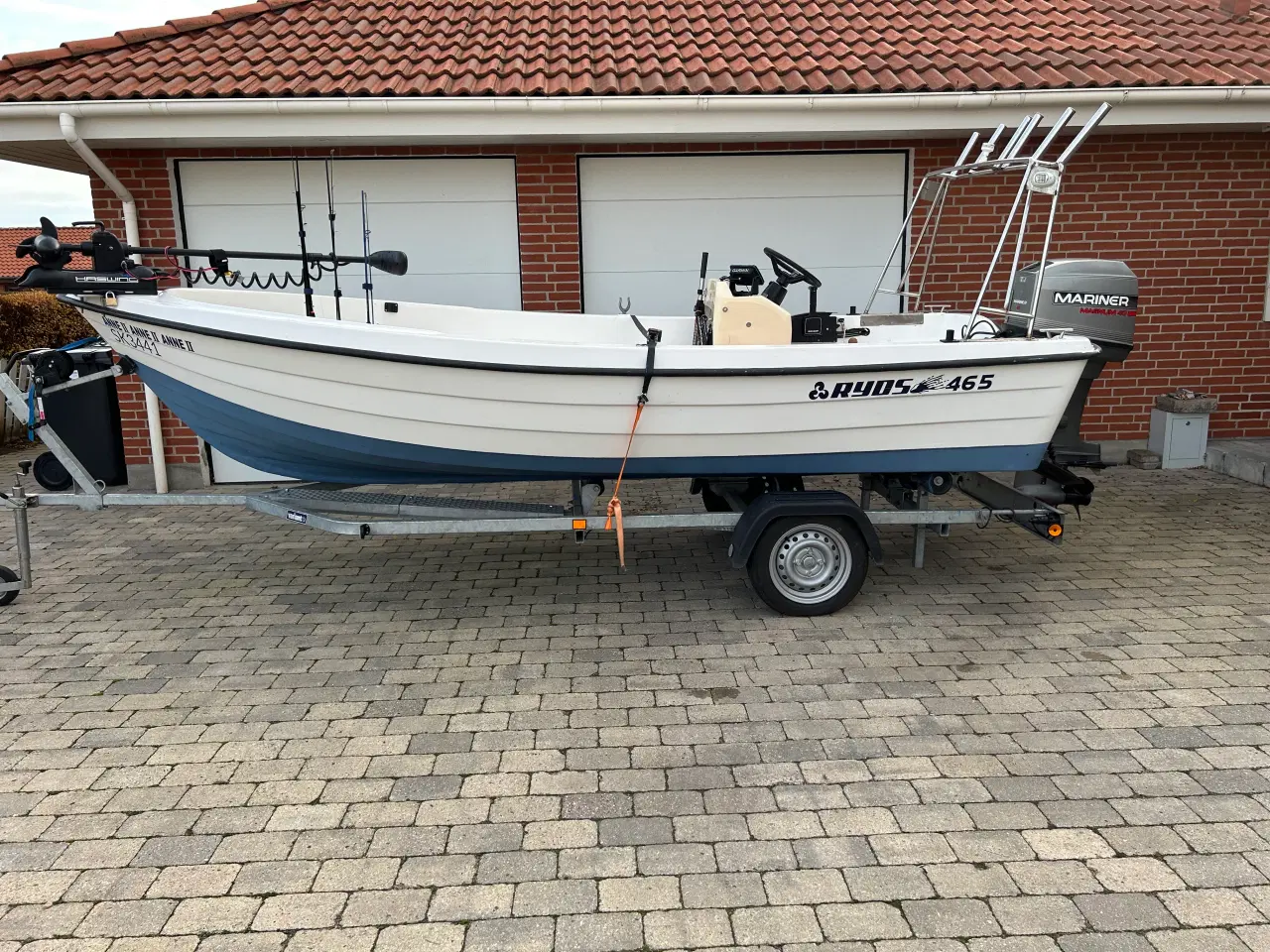 Billede 1 - RYDS 465 R med styrepult, Mariner 40 hk + trailer 