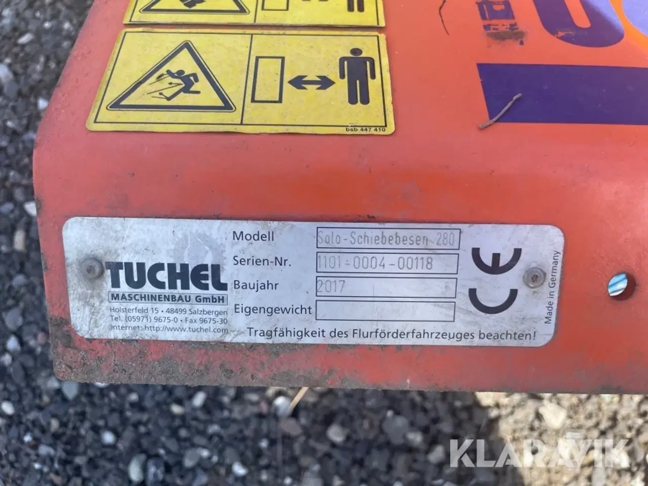 Billede 9 - Skubbekost Tuchel Solo-Schiebebesen 280