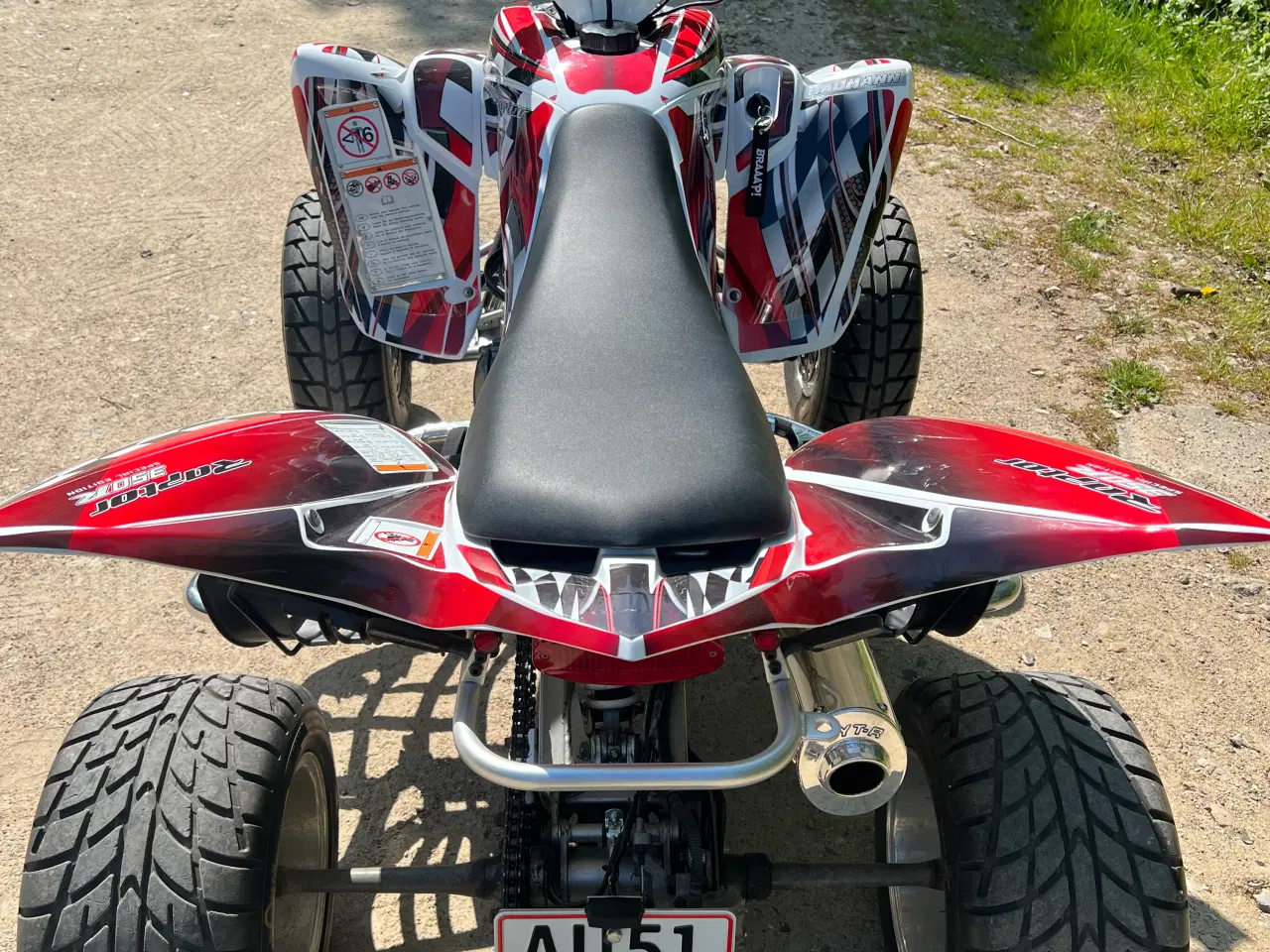 Billede 6 - Yamaha Raptor 350R YFM (Road legal)