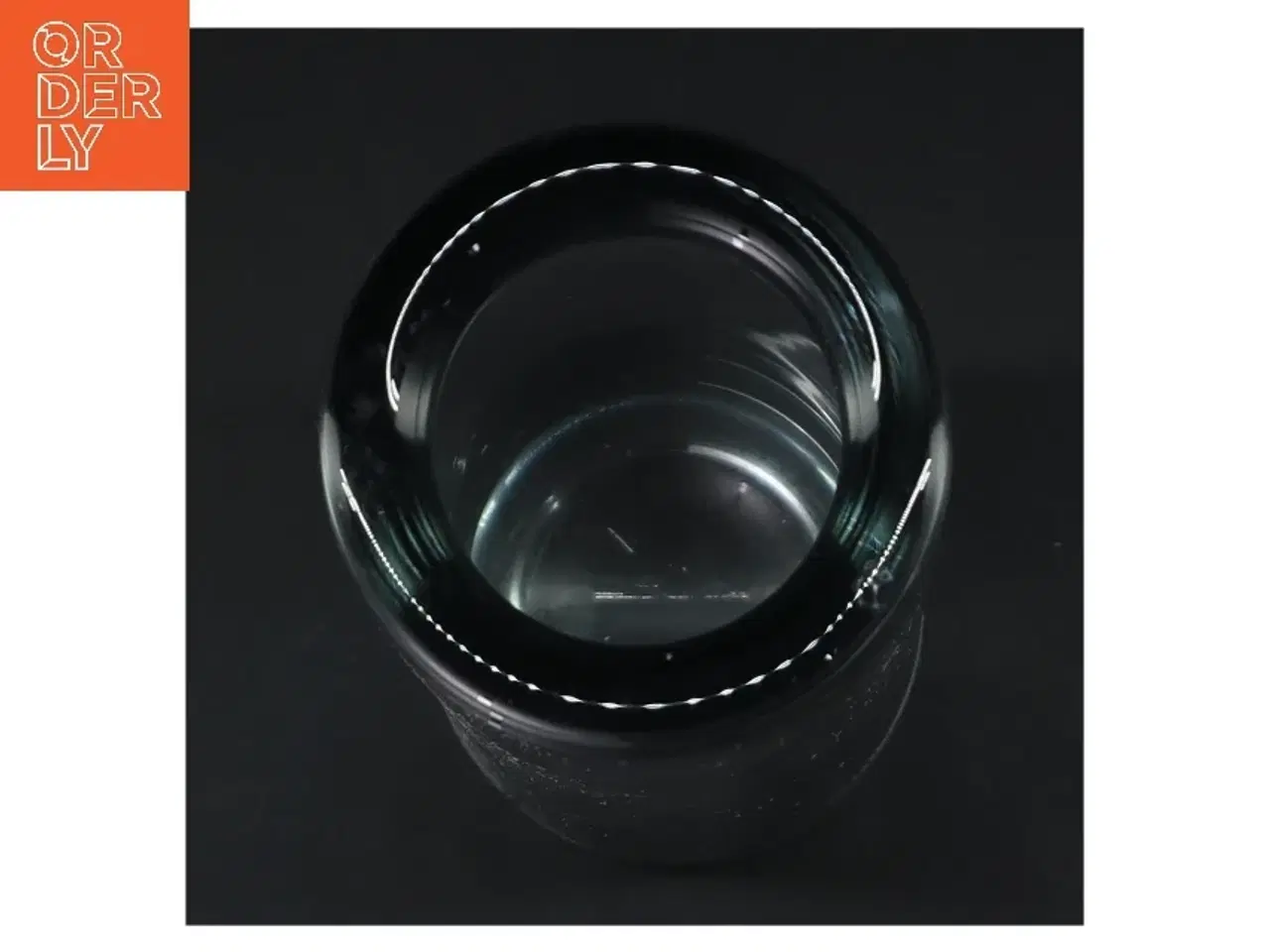 Billede 2 - Glasvase  (str. Ø 7 cm højde 23 cm)