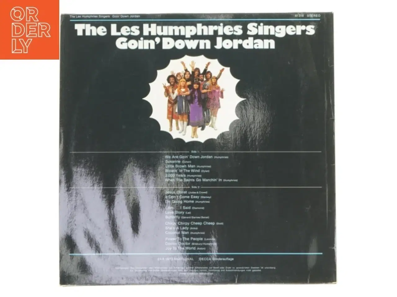 Billede 2 - Goin' Down Jordan LP af The Les Humphries Singers fra Decca