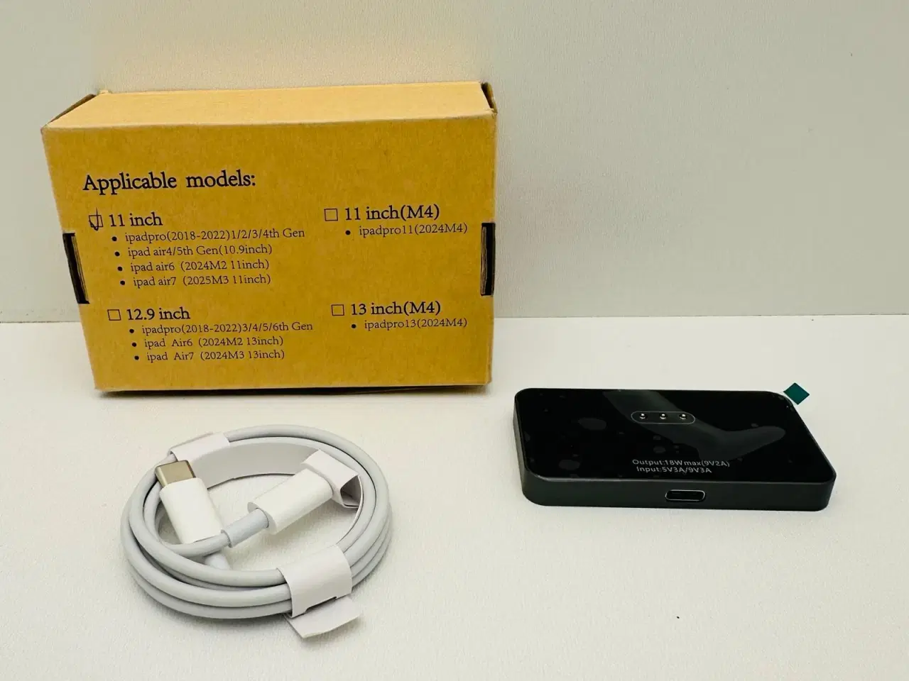 Billede 2 - Magnetisk Trådløs Powerbank til iPad Pro & Air 