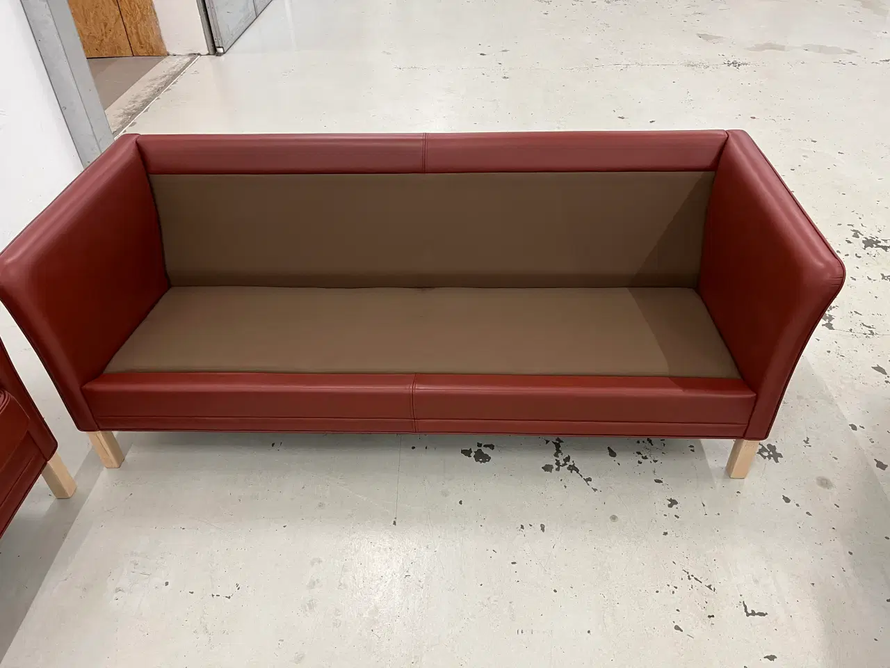 Billede 17 - Mogens Hansen MH2225 3+2,5 Pers. Med Gefion læder.