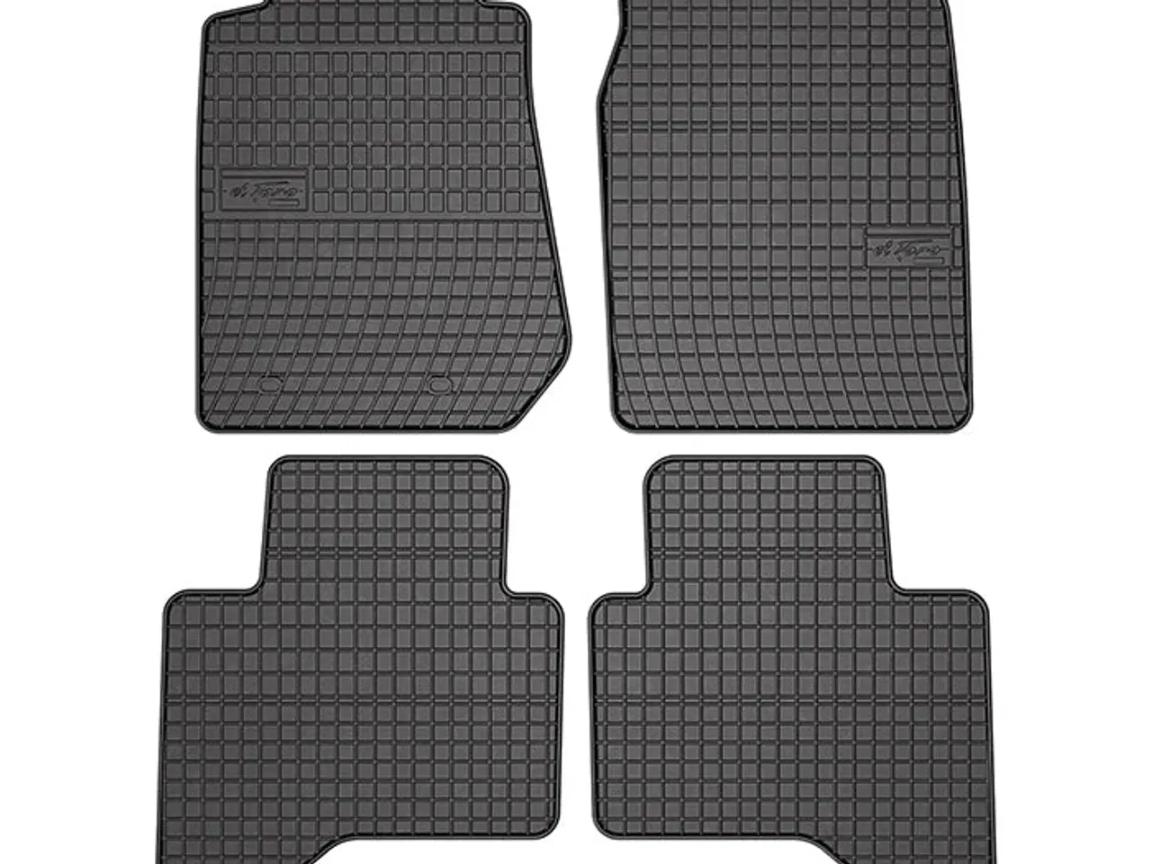 Billede 1 - Gummimåtter Isuzu D-MAX II pickup 2011-2019