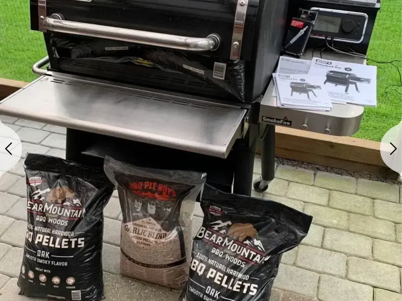 Billede 1 - Weber smokeFire ex4 gbs Træpillegrill