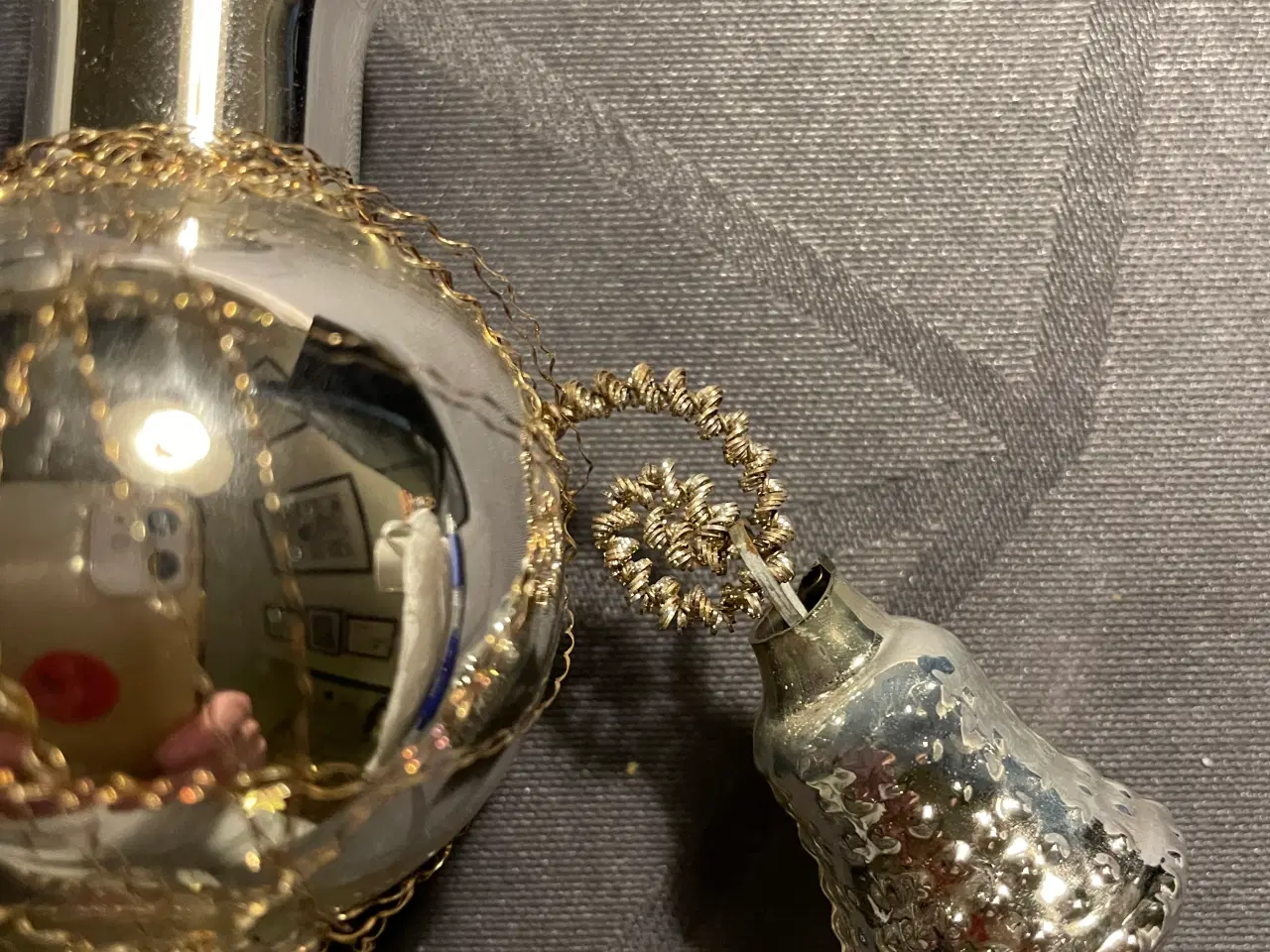 Billede 5 - Juletræs spir med klokker