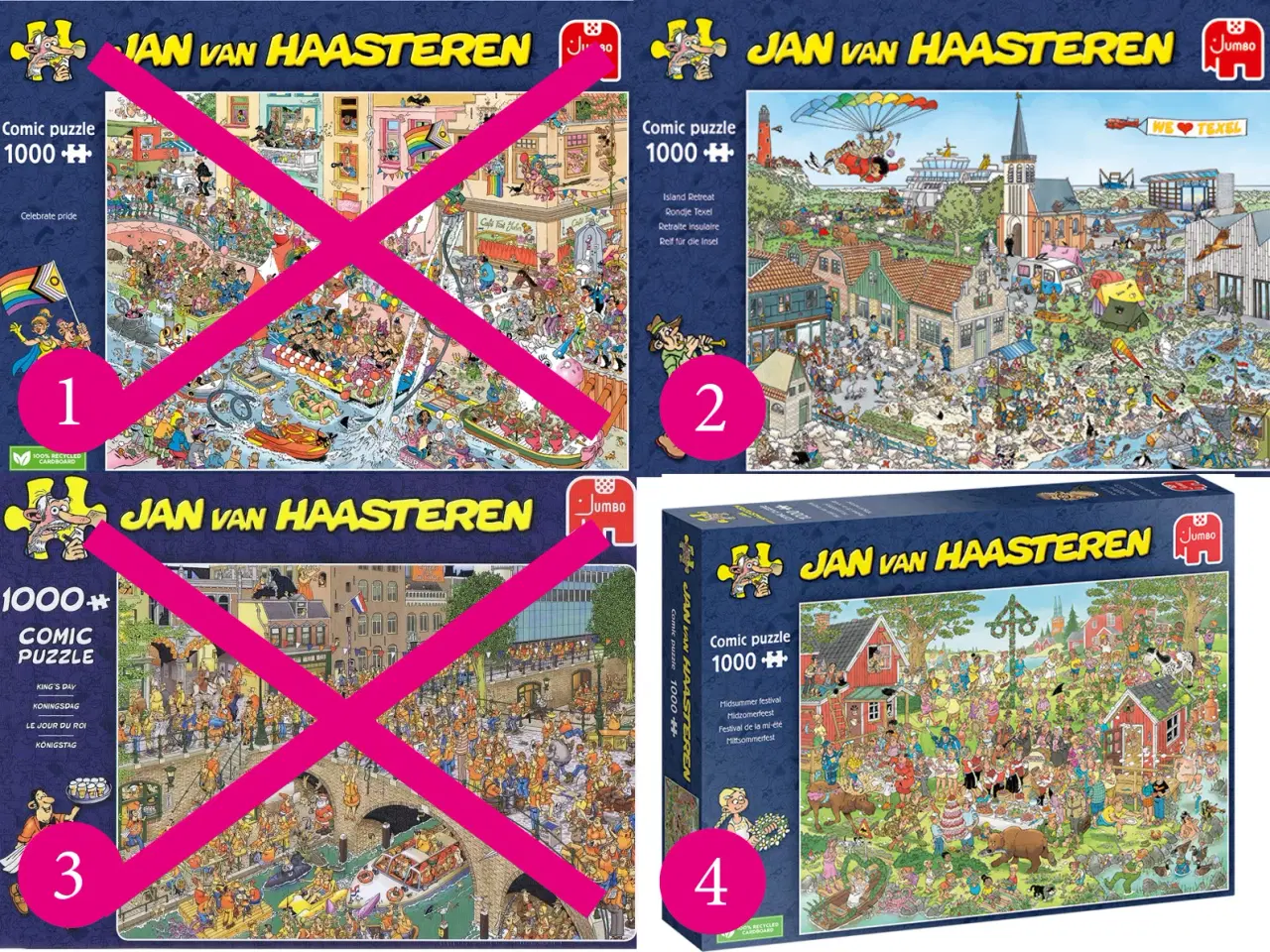 Billede 1 - Puslespil - Jan van Haasteren