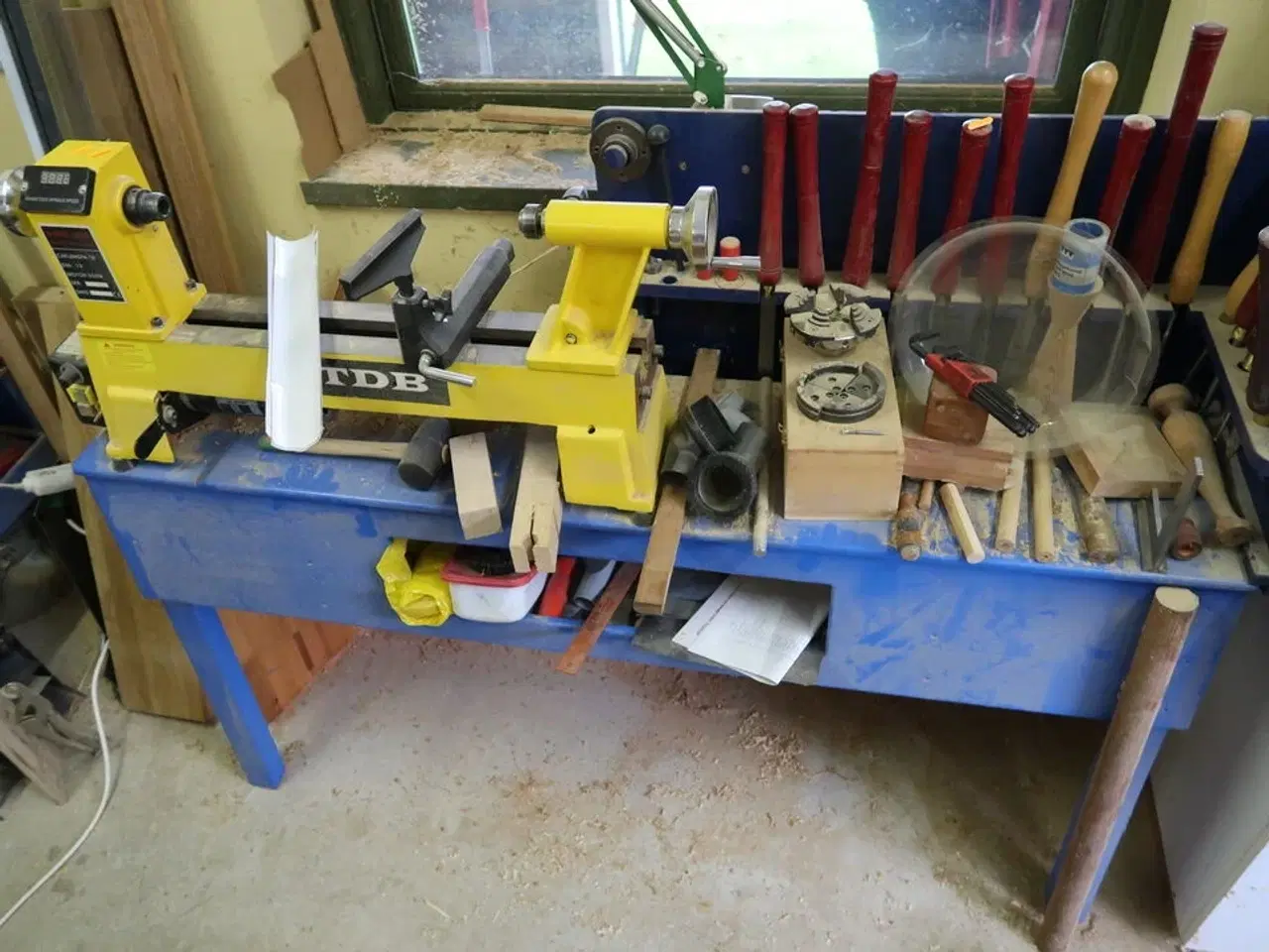 Billede 1 - Drejebænk TDB WOOD LATHE MC1218VD
