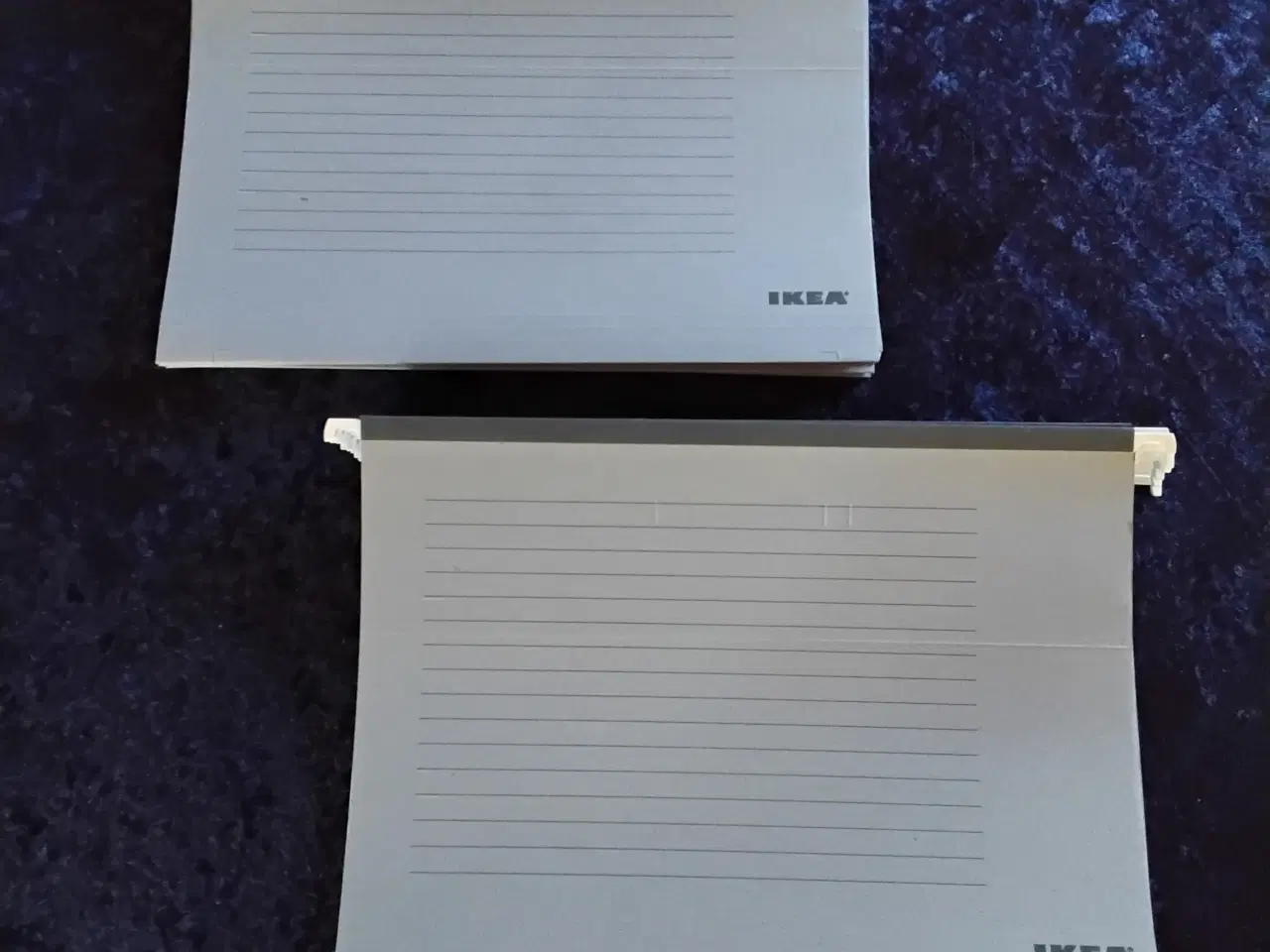 Billede 1 - 24 stk hængemapper fra Ikea - passer til A4 ark