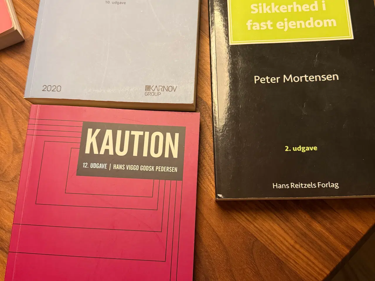 Billede 1 - Kreditsikring, 4 bøger, jura