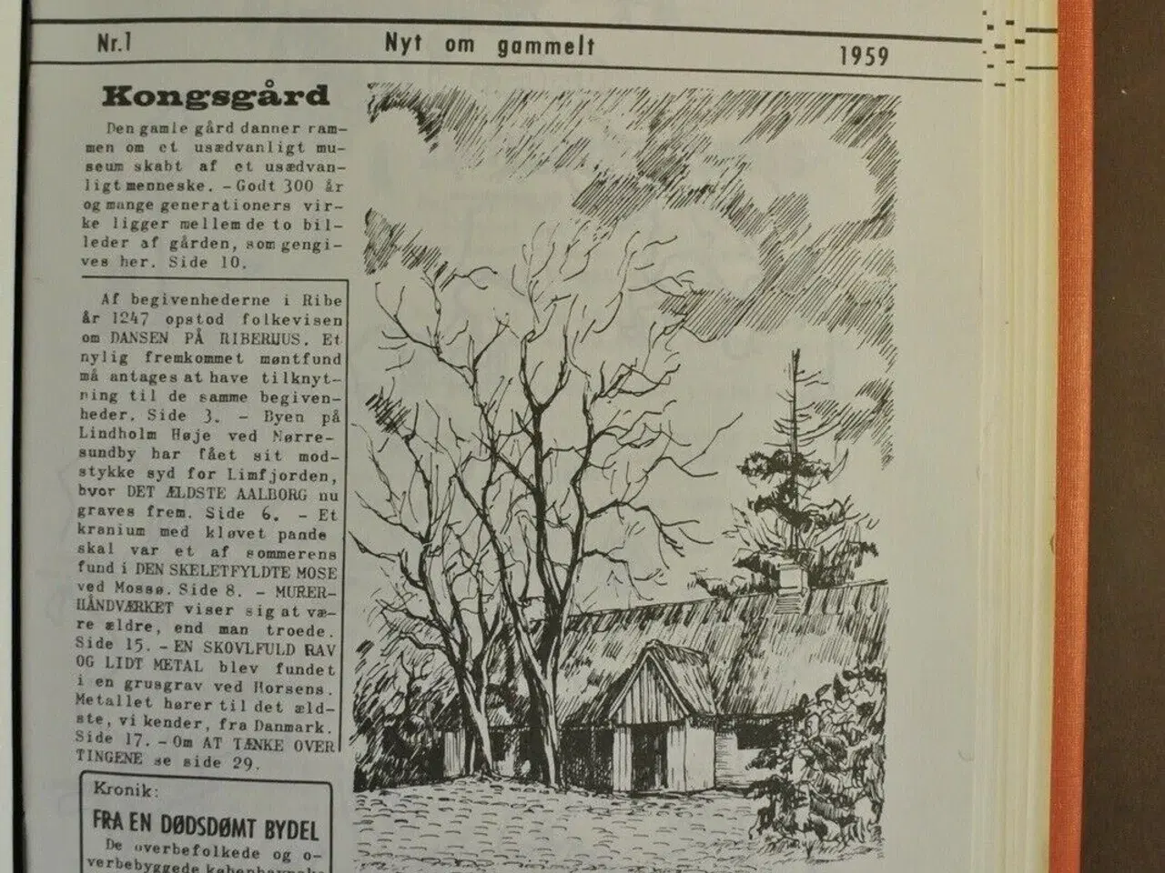 Billede 2 - skalk nr. 1-4 1959 og nr. 1-4 1960 i samlemappe, e