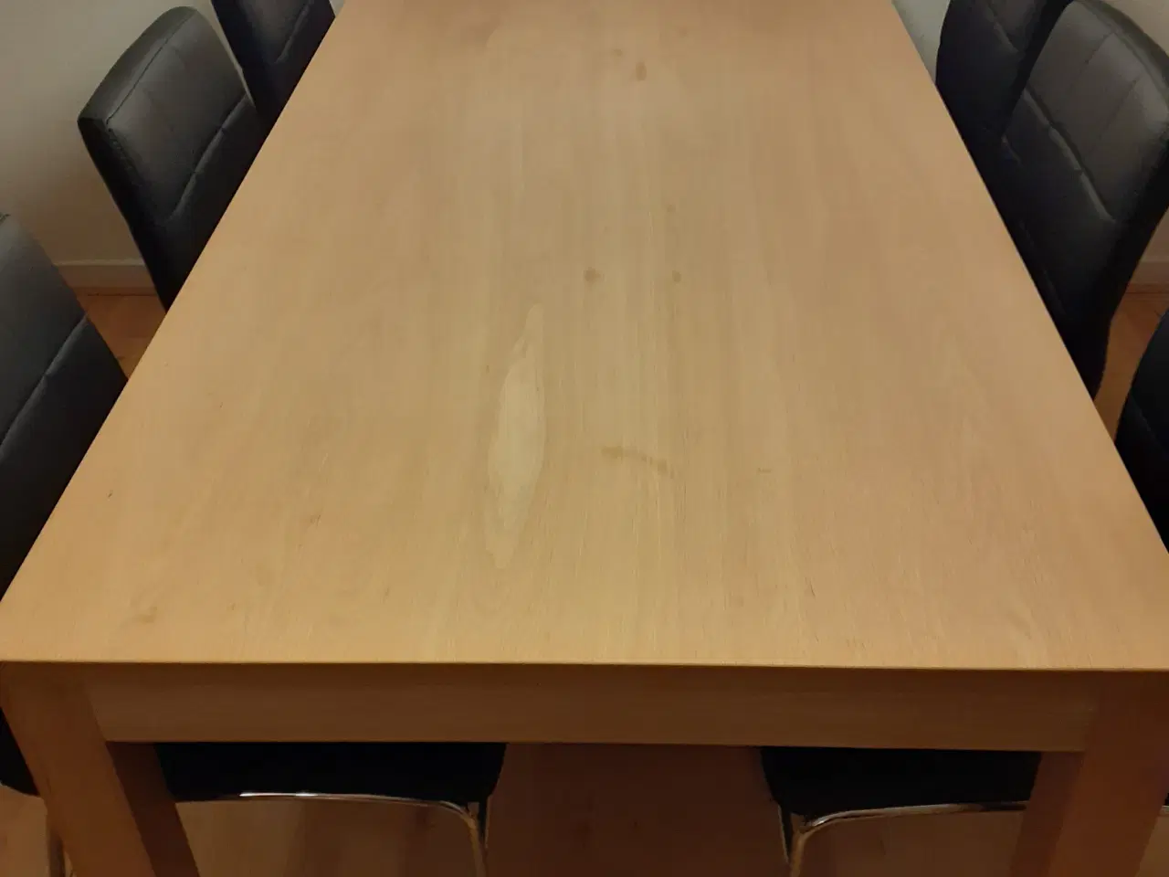 Billede 2 - Spisebord i eg 
