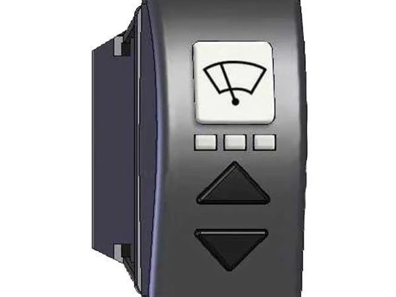 Billede 1 - Kontakt med viskerrobot 12/24V - to motor (Indvendig 36,5 x 21 x 90mm)