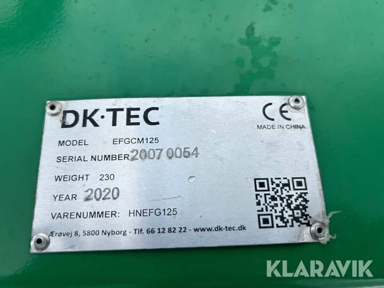 Billede 6 - Slagleklipper DK-Tec EFGCM125