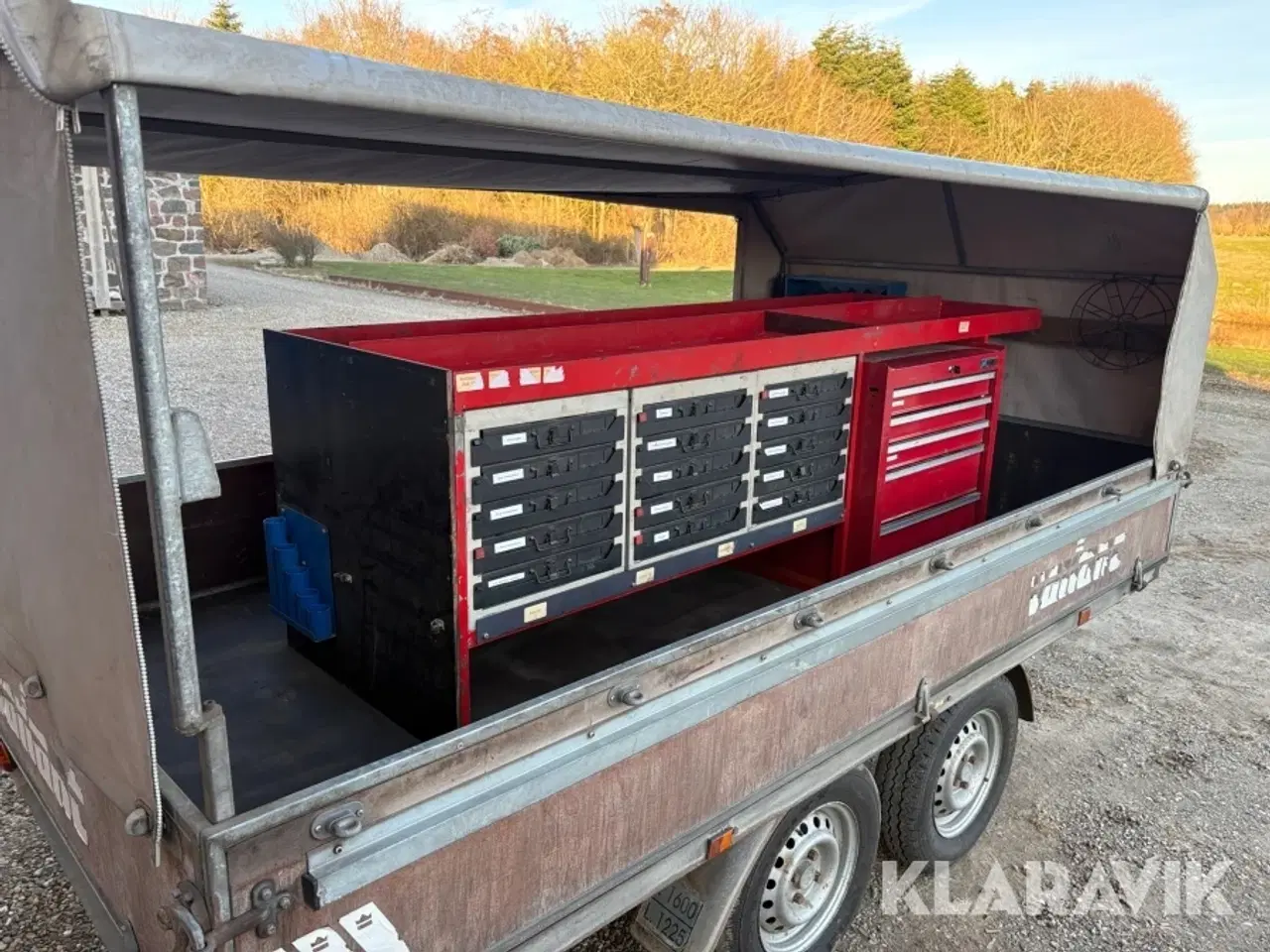Billede 11 - Lukket værkstedstrailer Variant 1600 kg