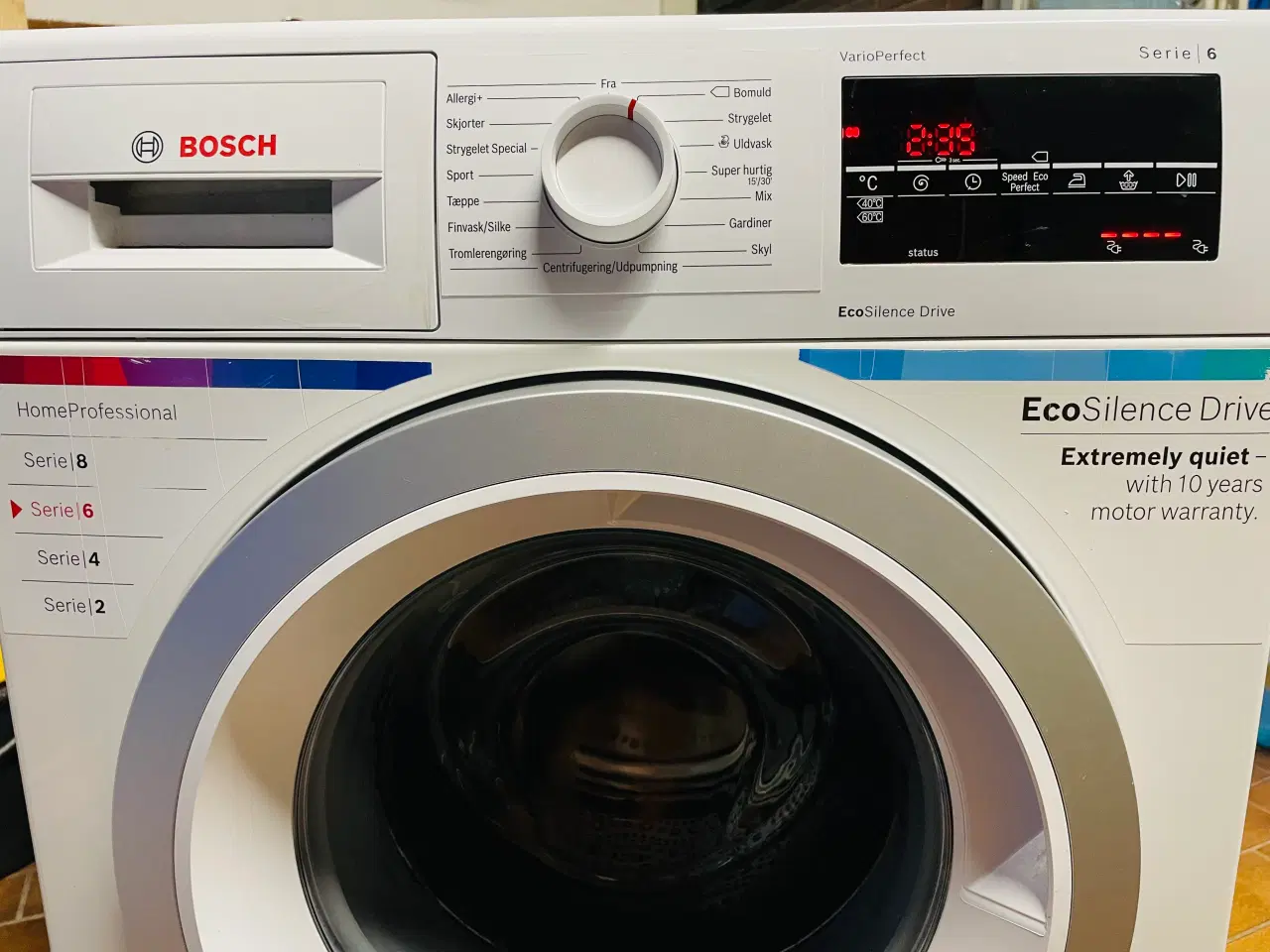 Billede 2 - Super god 9 kg. Bosch serie 6 vaskemaskine