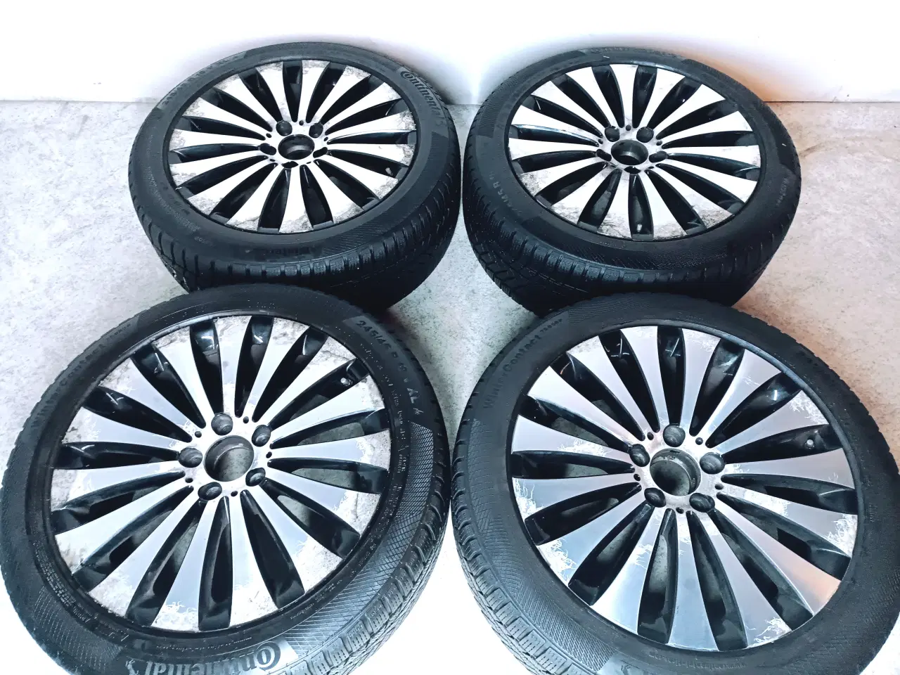 Billede 5 - 5x112 18" ET43 8x18 nav 66,6' Mercedes vintersæt