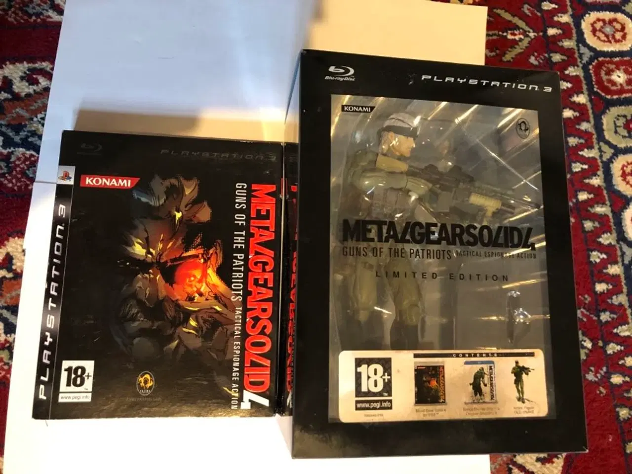 Billede 1 - METAL GEAR SOLID 4 LIMITED EDITION+ Figur