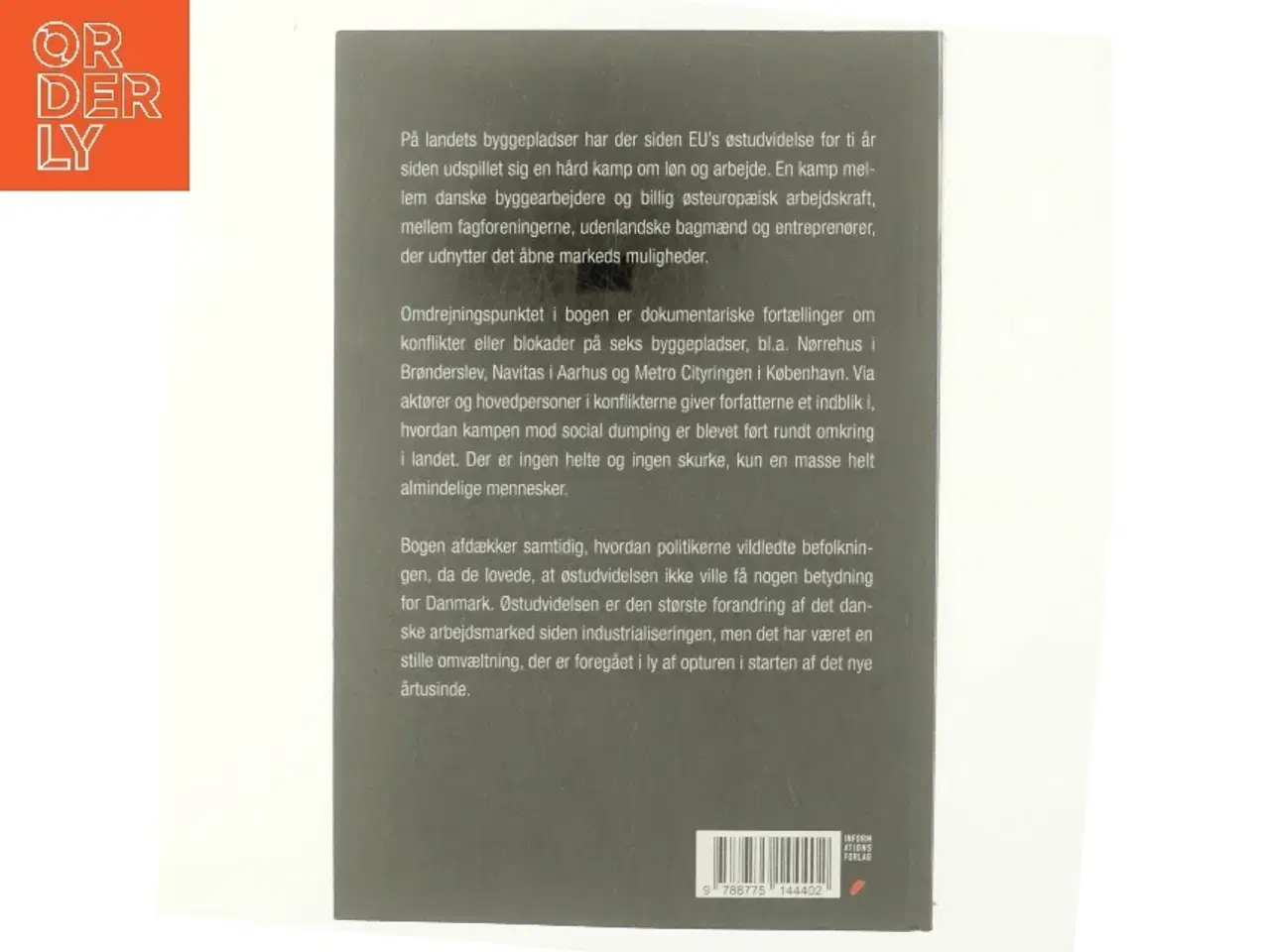 Billede 3 - Kamppladser : østarbejdere og social dumping i byggeriet af Klaus Buster Jensen (f. 1984) (Bog)