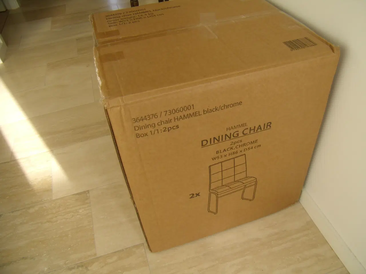 Billede 6 - Spisebord med 4 stole