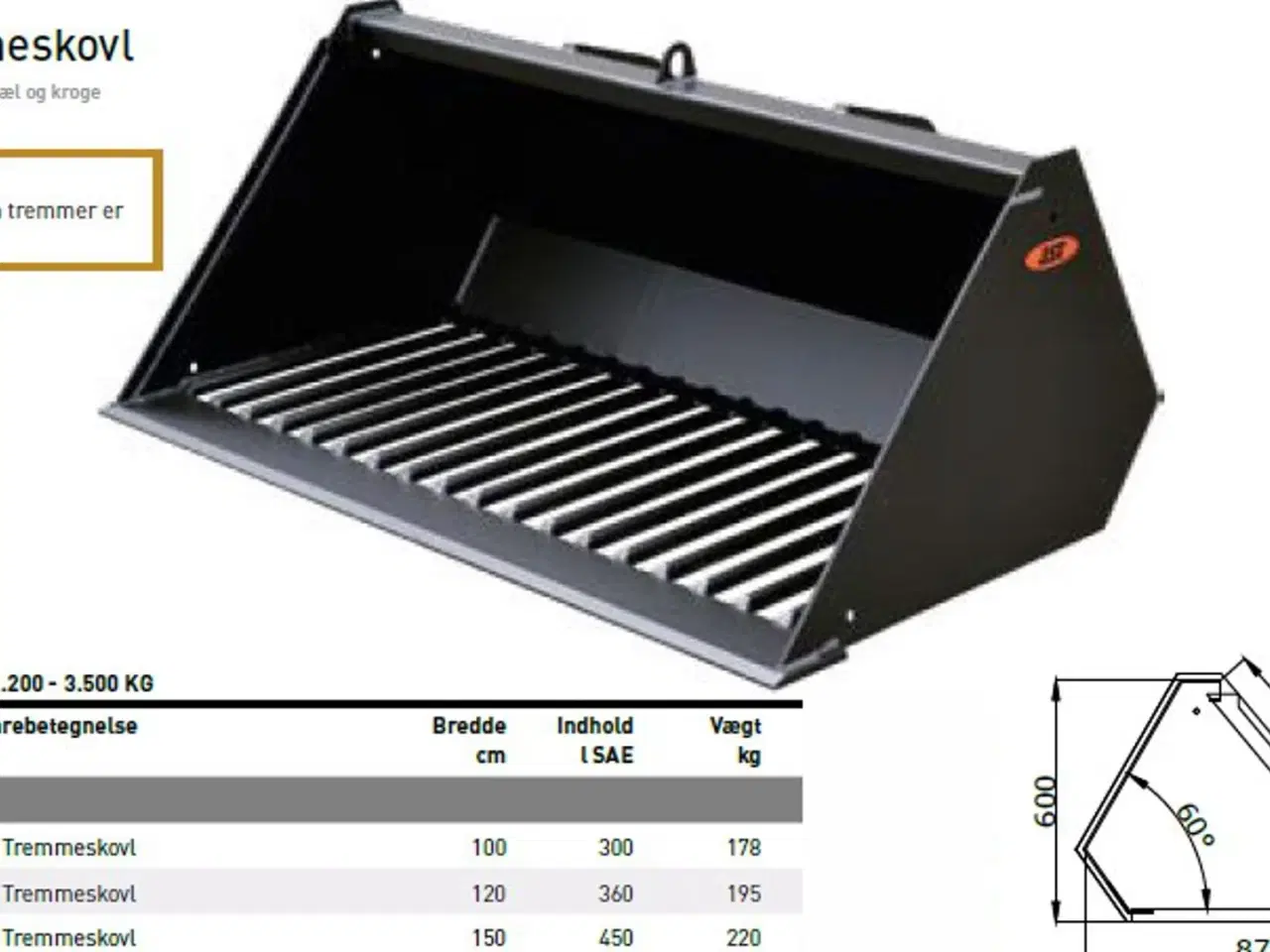 Billede 3 - JST M Tremmeskovl
