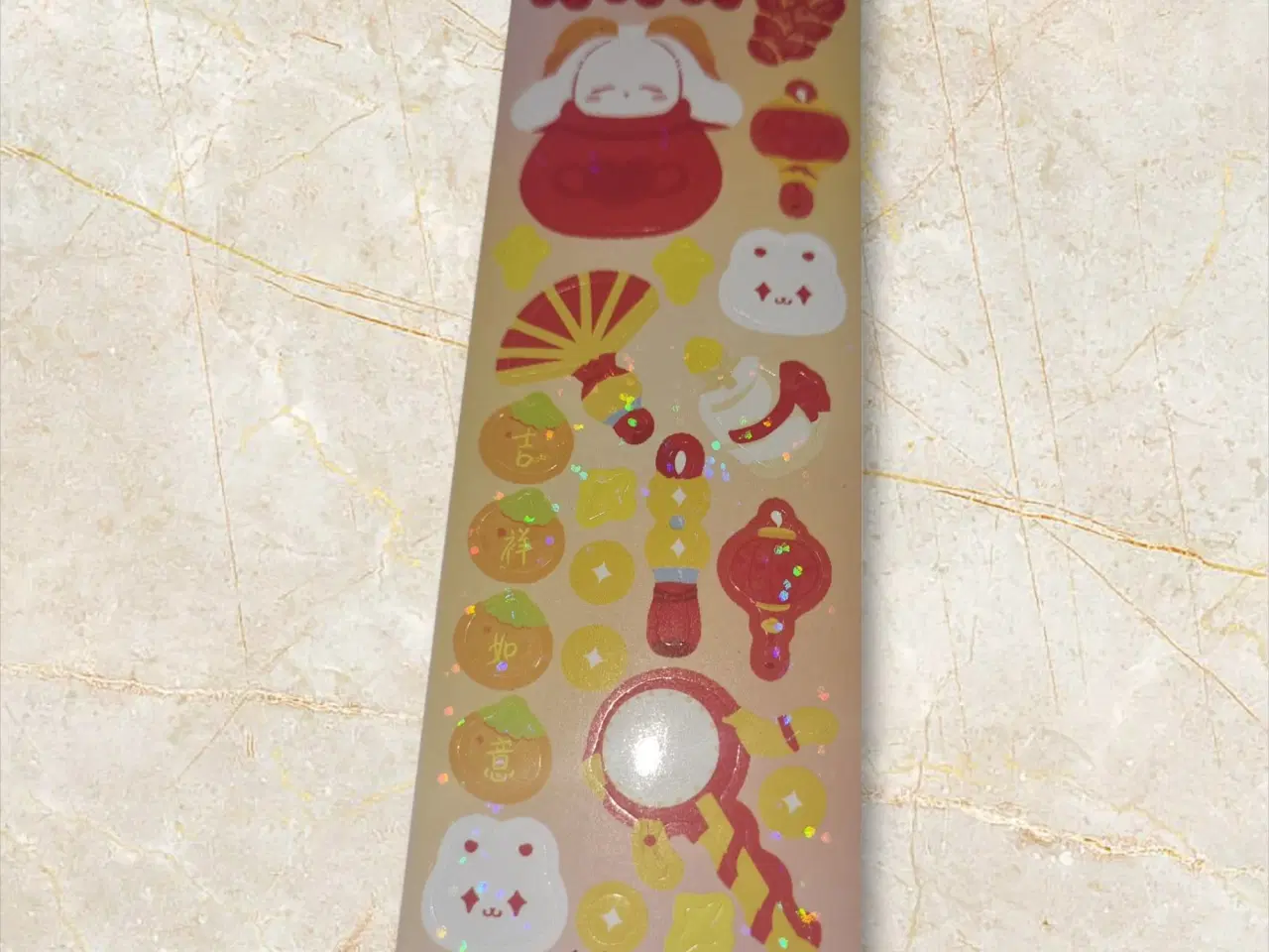 Billede 1 - Fejr Kinesisk Nytår med Farverige Klistermærker Gø