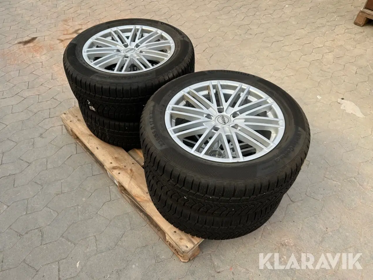 Billede 3 - Alufælge med dæk Mega wheels