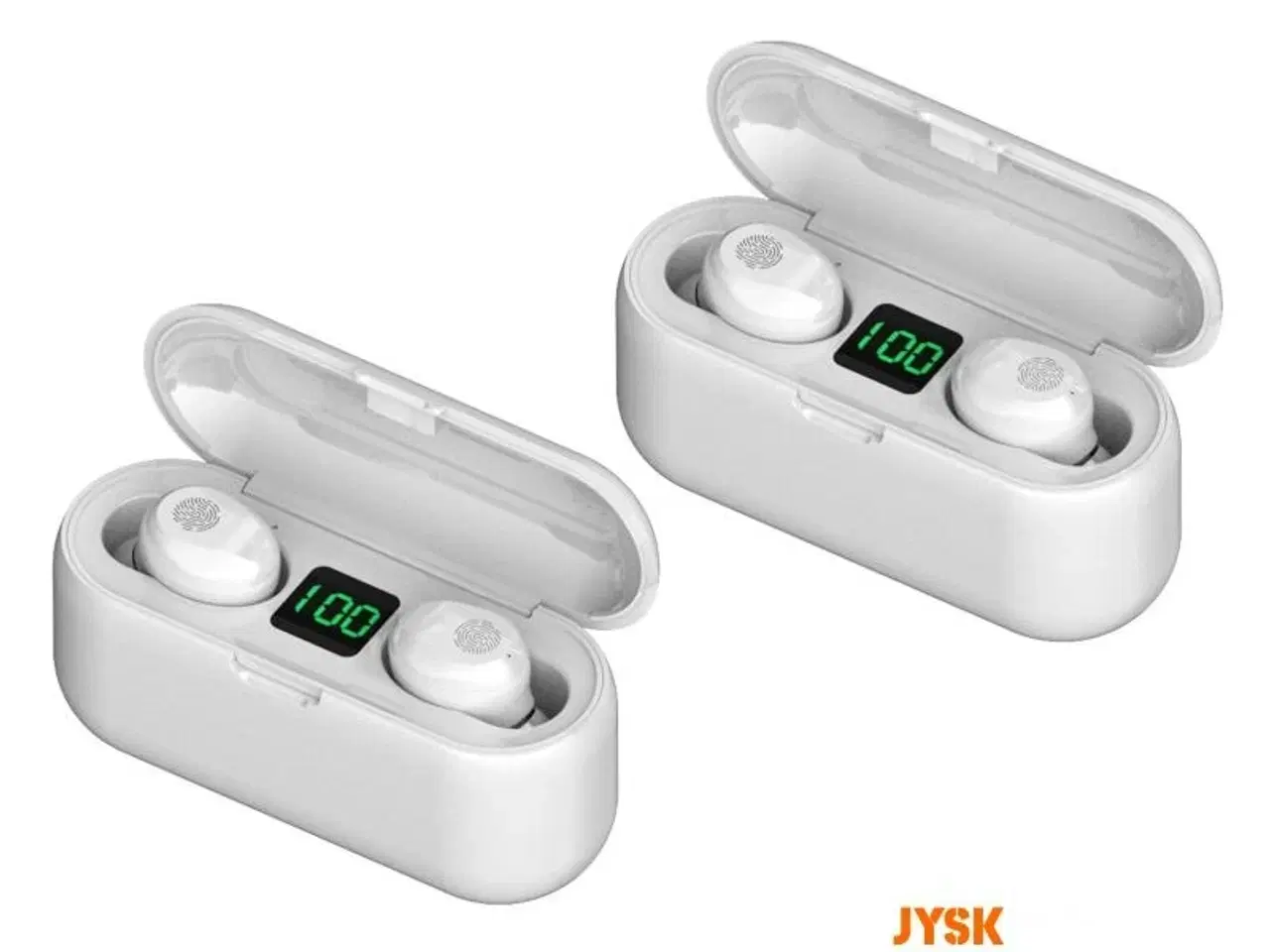 Billede 1 - EARBUDS i hvid f