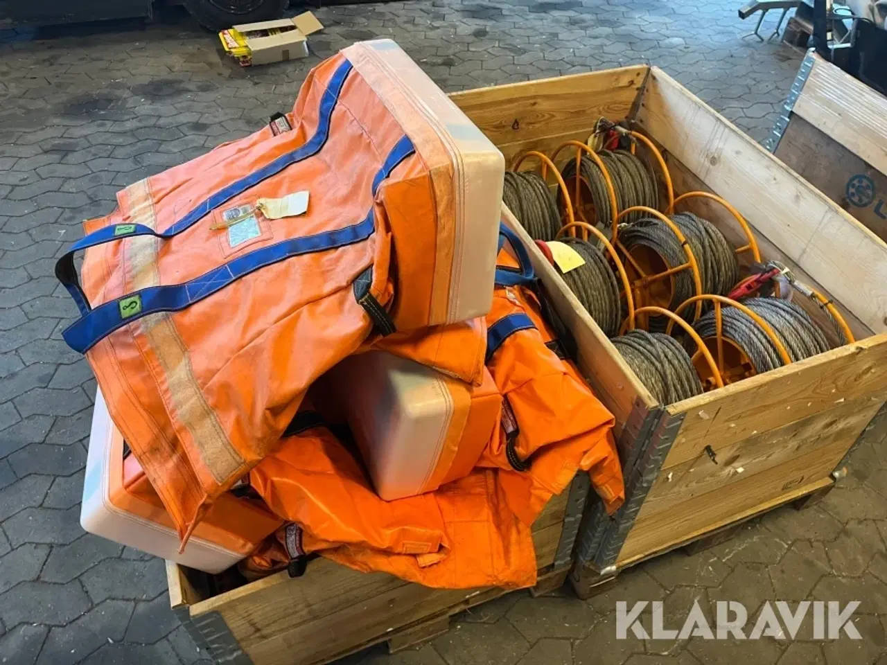 Billede 4 - Lot - Wire og hoistbags 2 paller