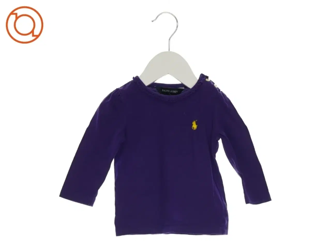 Billede 1 - Langeærmet bluse fra Ralph Lauren (str. 12 mdr)