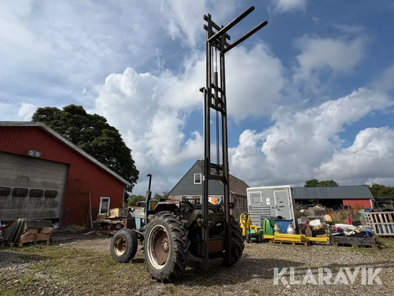 Billede 4 - Traktor Ford 2600 med byggelift