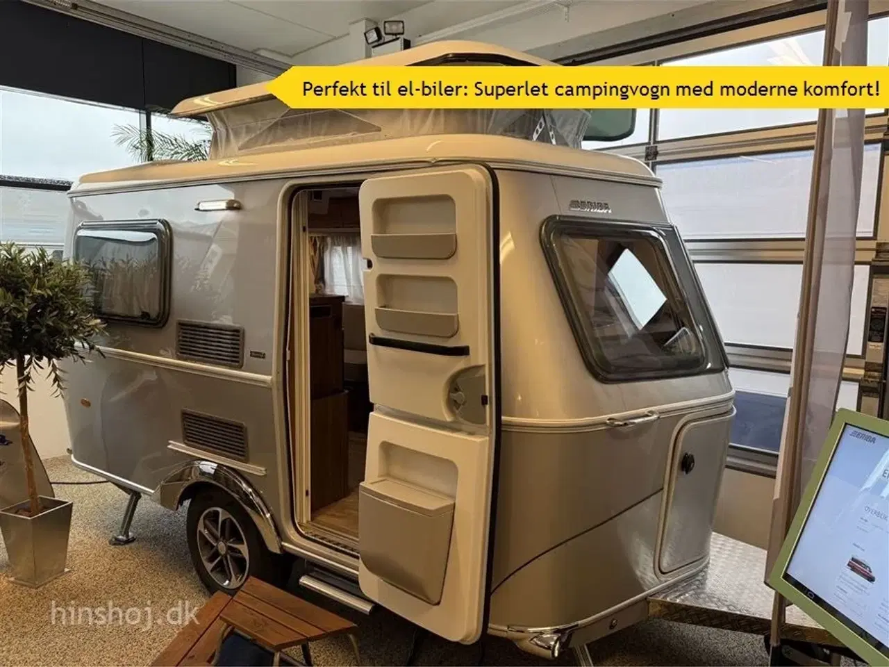 Billede 1 - 2026 - Eriba Touring   Rigtig fin og let Rejsevogn som kan trækkes af de fleste biler fra Hinshøj Caravan A/S
