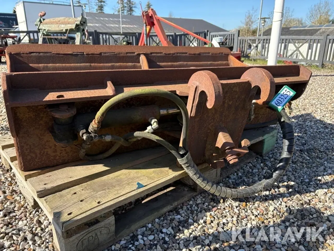 Billede 3 - Hydraulisk planerskovl Grenborg