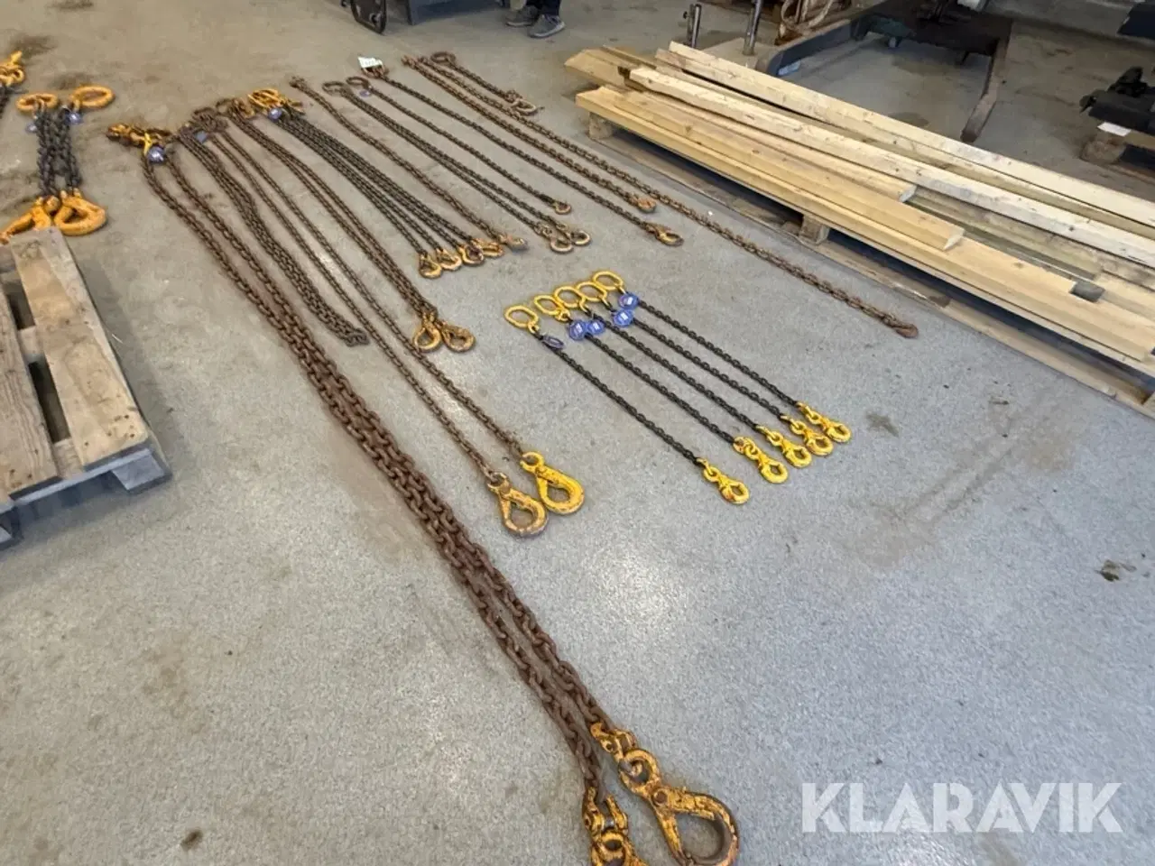 Billede 1 - Sjalker med kæder 17 styk