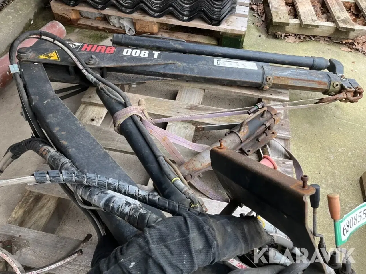 Billede 11 - Lad kran Hiab 008T