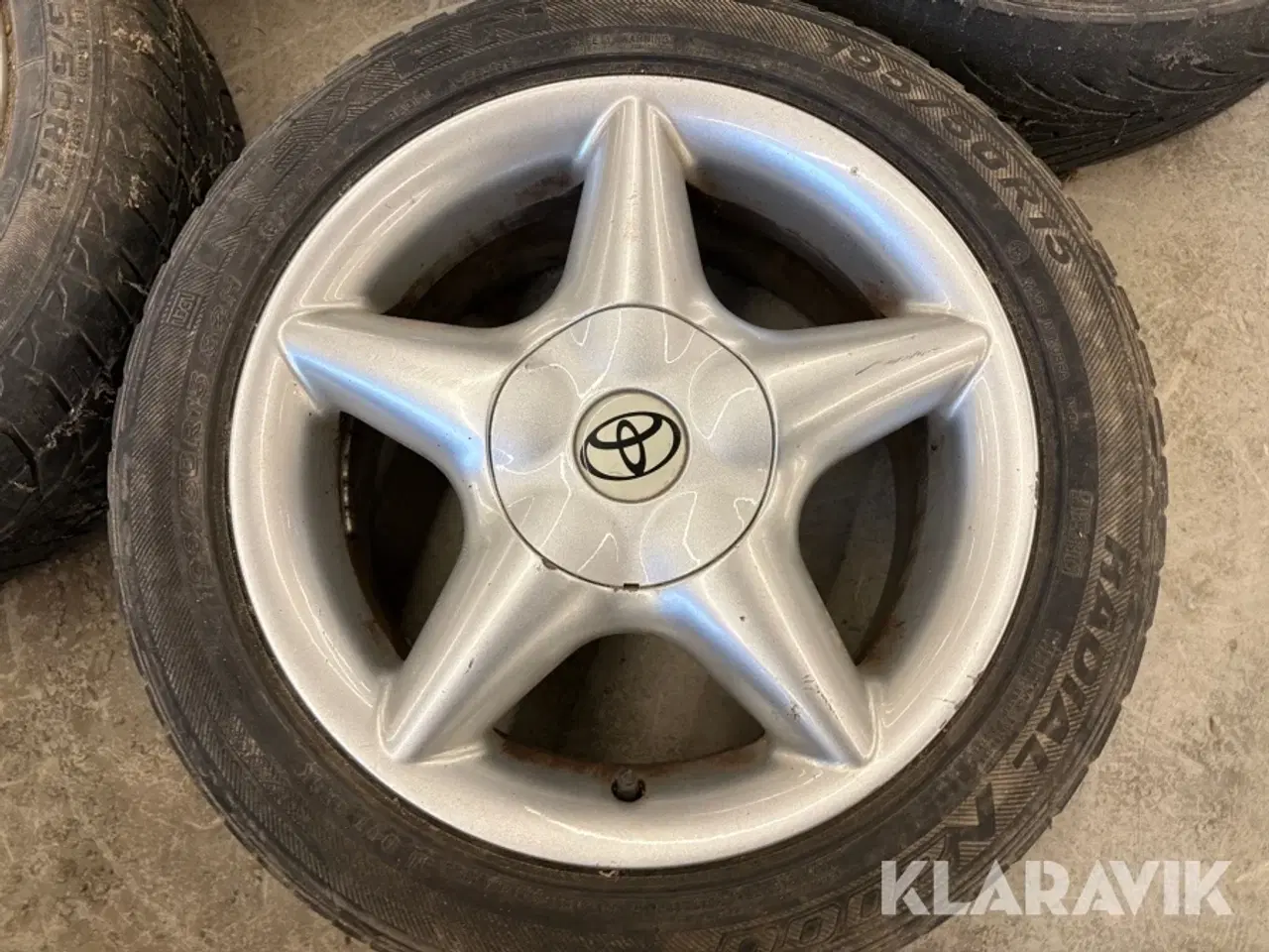 Billede 5 - Alufælge med dæk Toyota