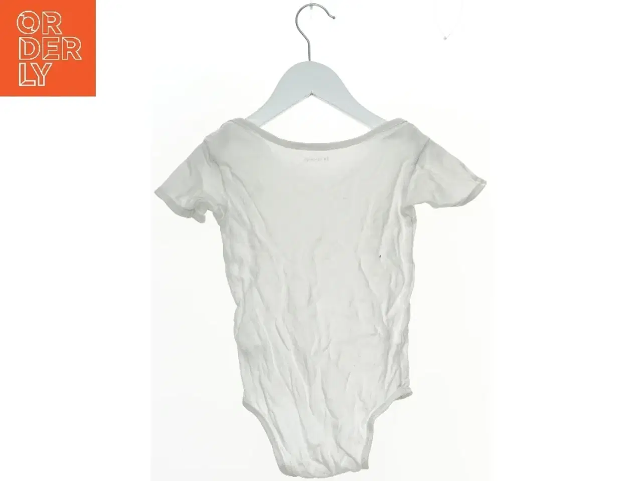 Billede 2 - Hvid bodystocking med korte ærmer fra Friends (str. 92)