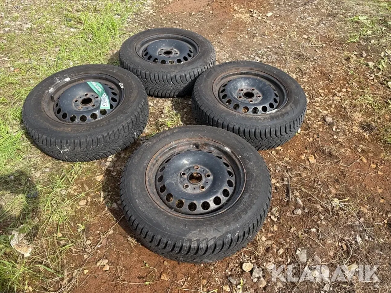 Billede 1 - Dæk med stålfælge Goodyear Ultragrip