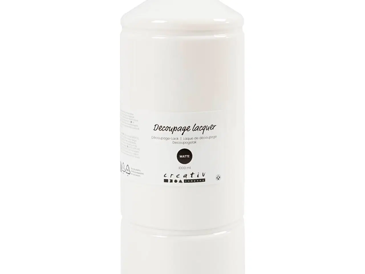 Billede 1 - Mat Decoupagelak 1000 ml - Vandskyende Finish