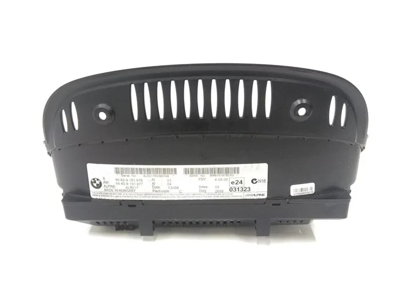 Billede 3 - Bordmonitor Business 6,5" K24548 BMW E60 E63 E64 E90 E91 E92 E93 E60LCI E63LCI E64LCI E90LCI E91LCI