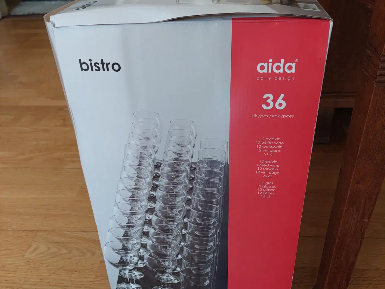 Billede 1 - Aida Bistro glas