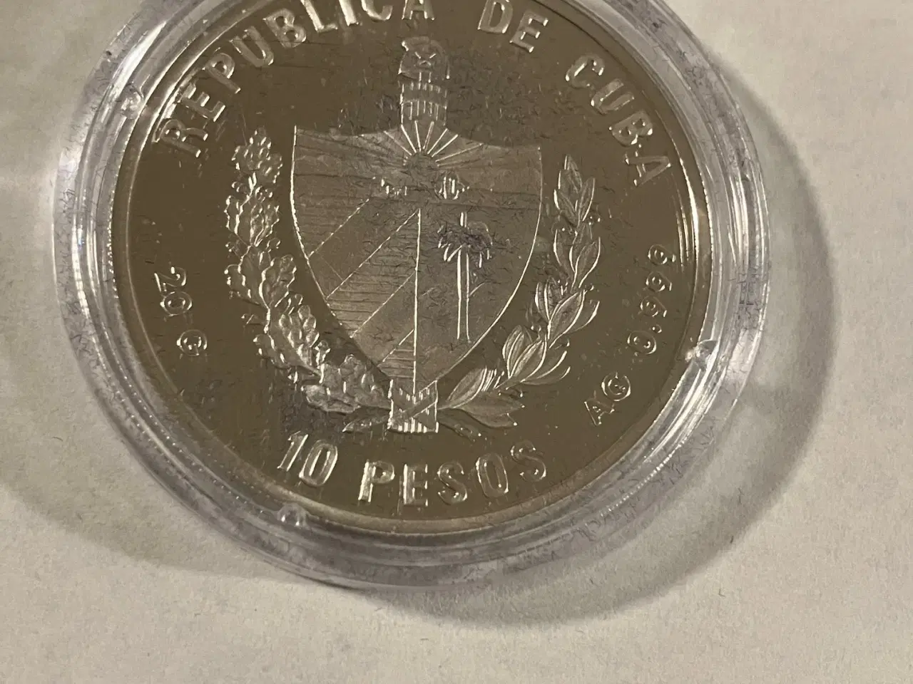 Billede 1 - 10 Pesos Cuba Summer Olympics 2002 - Silver