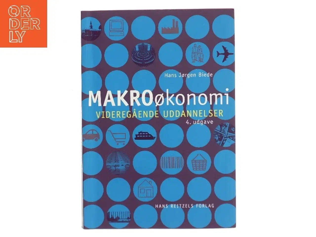 Billede 1 - Makroøkonomi - videregående uddannelser af Hans Jørgen Biede (Bog)