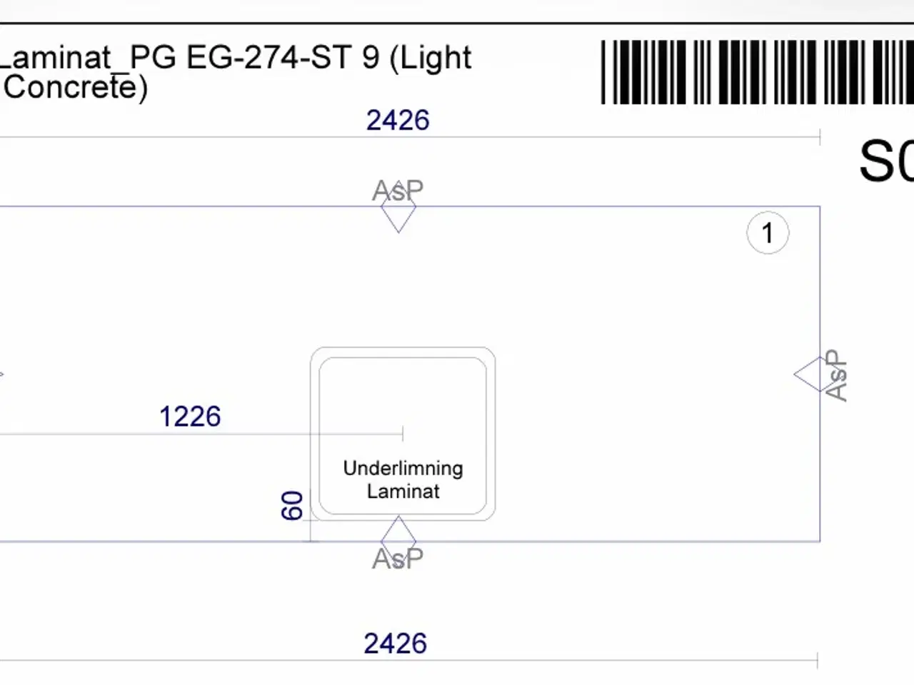 Billede 2 - Ny Horn bordplade med underlimet vask