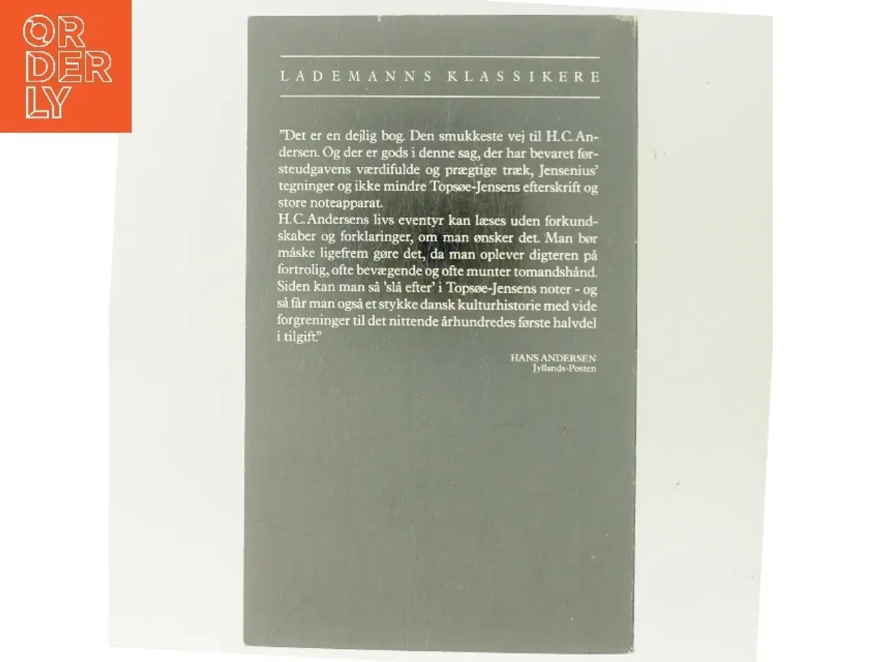 Billede 3 - Mit eget eventyr af H.C. Andersen (Bog)