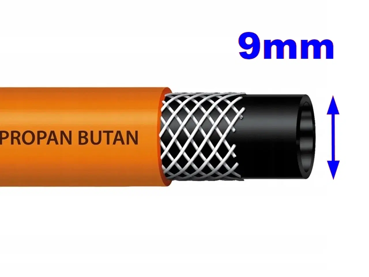 Billede 7 - NY! 50mbar Gasregulator + 3m Gasslange 