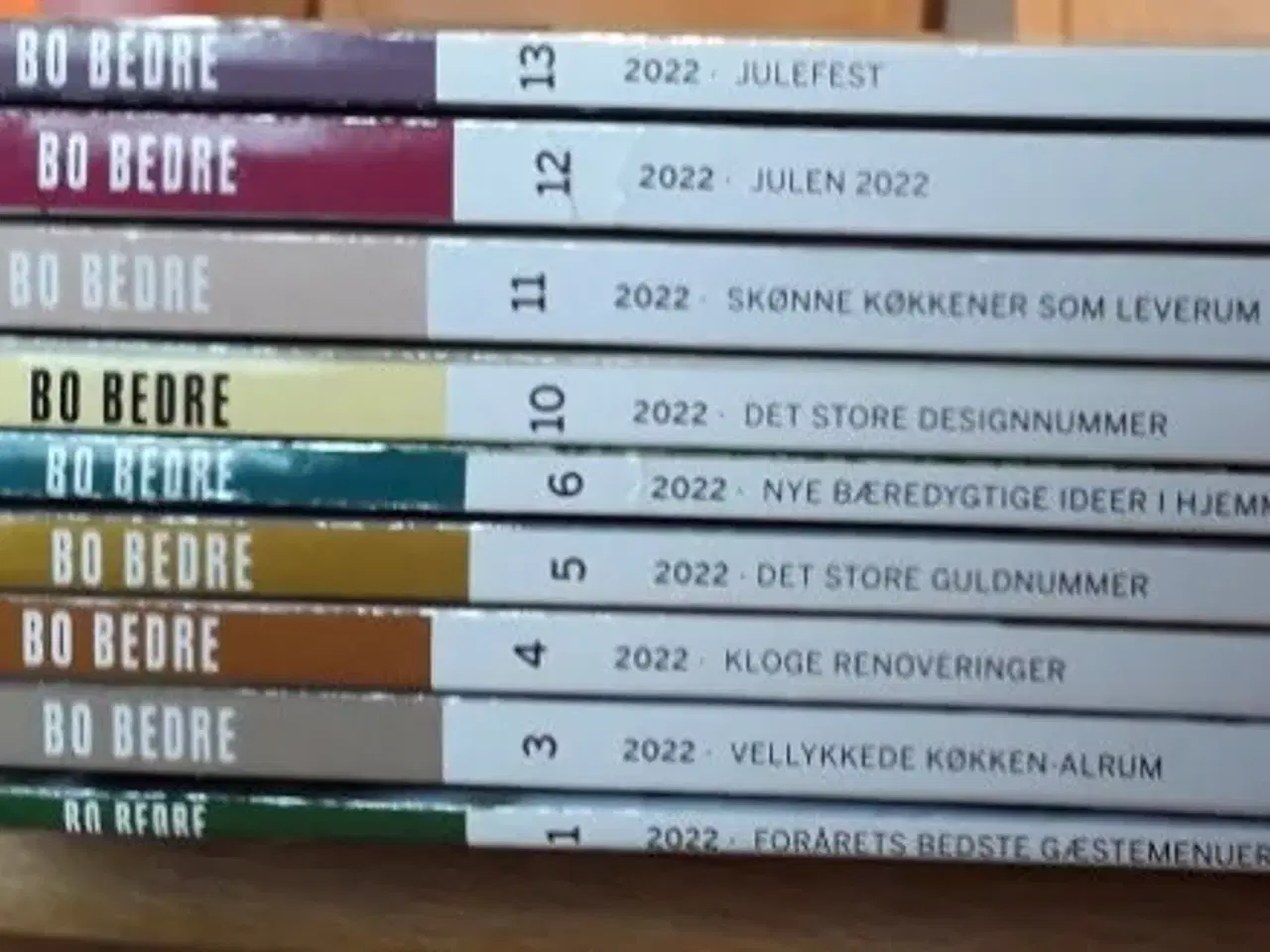 Billede 1 - Bo Bedre magasiner 2021 2022 2023 og 2024