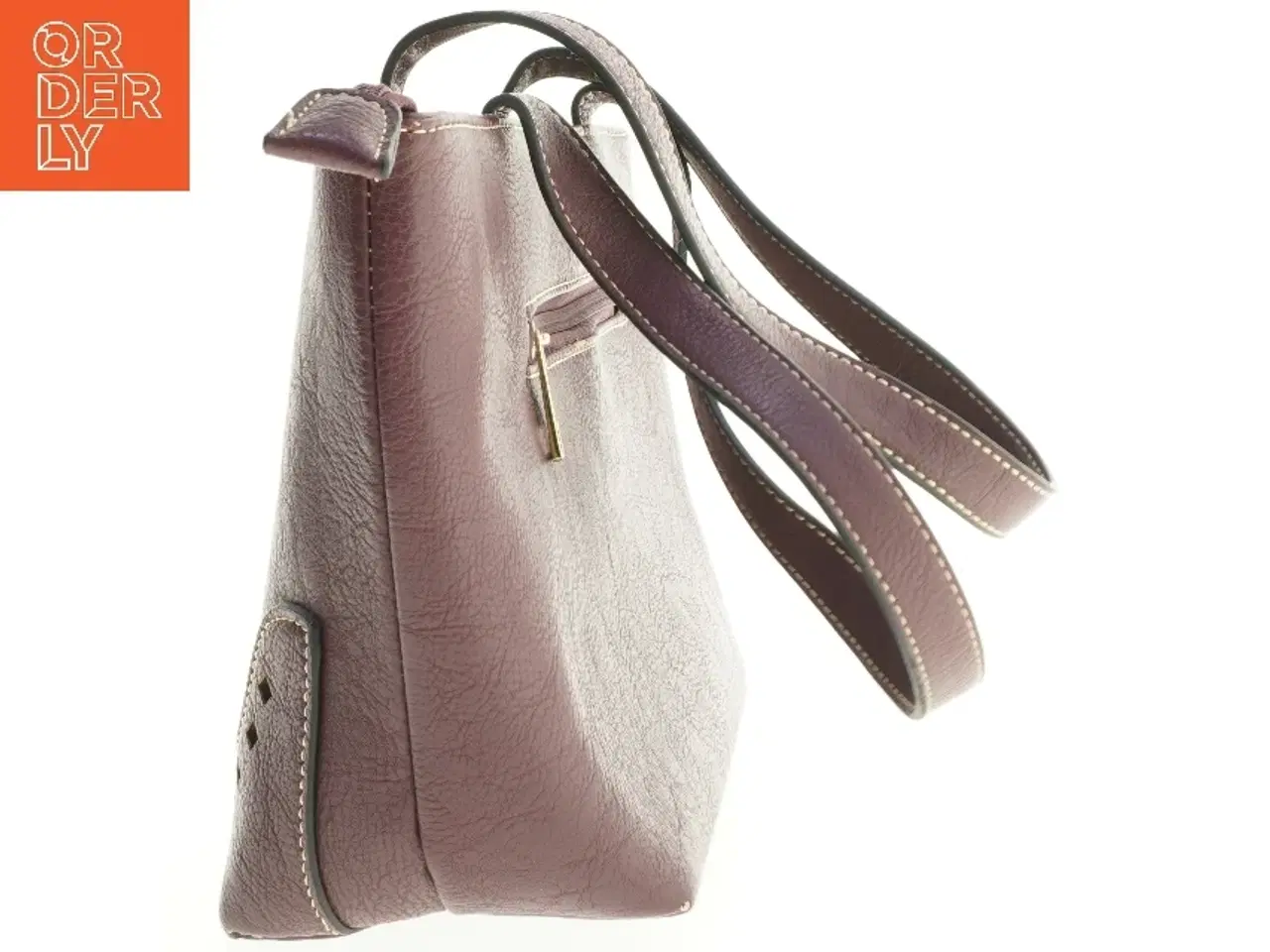 Billede 3 - Lædertaske (str. 33 x 23 cm)